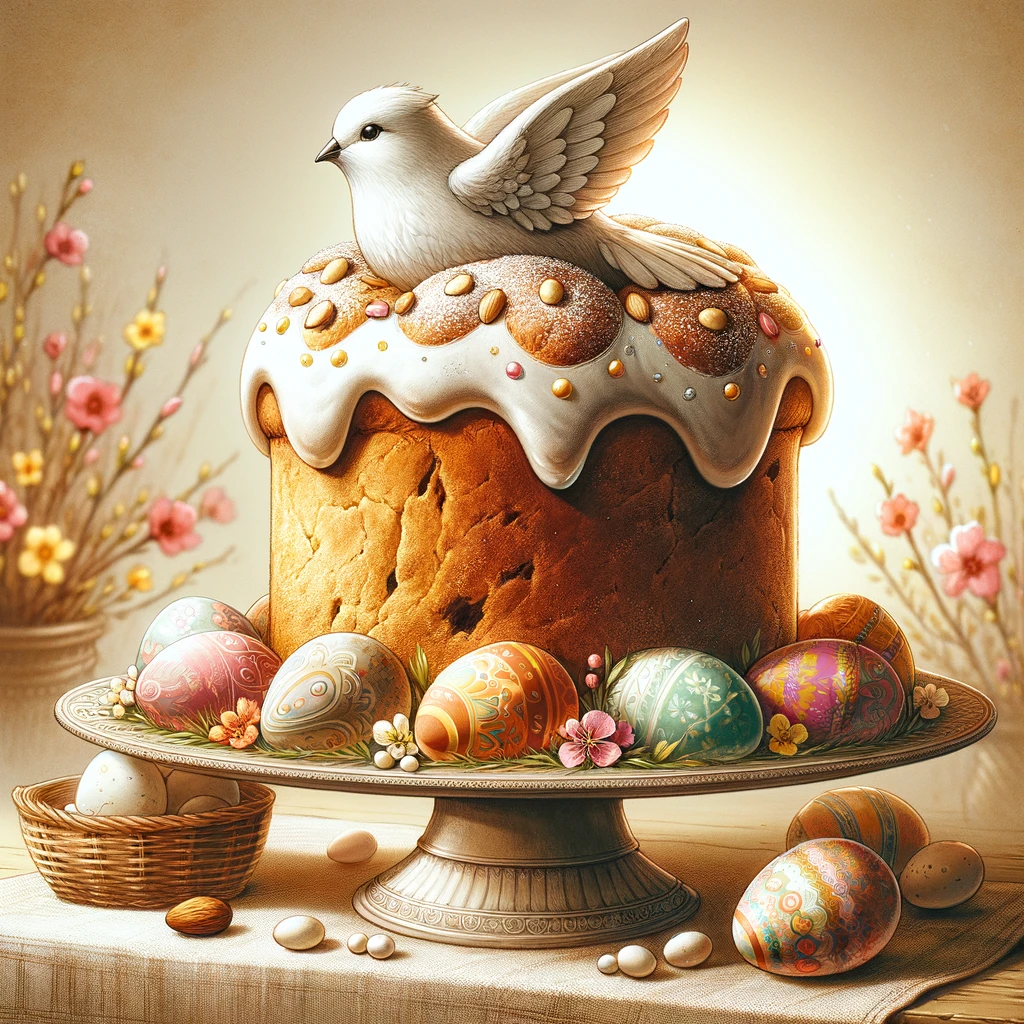 Colomba di Pasqua Italian Easter Dove Bread