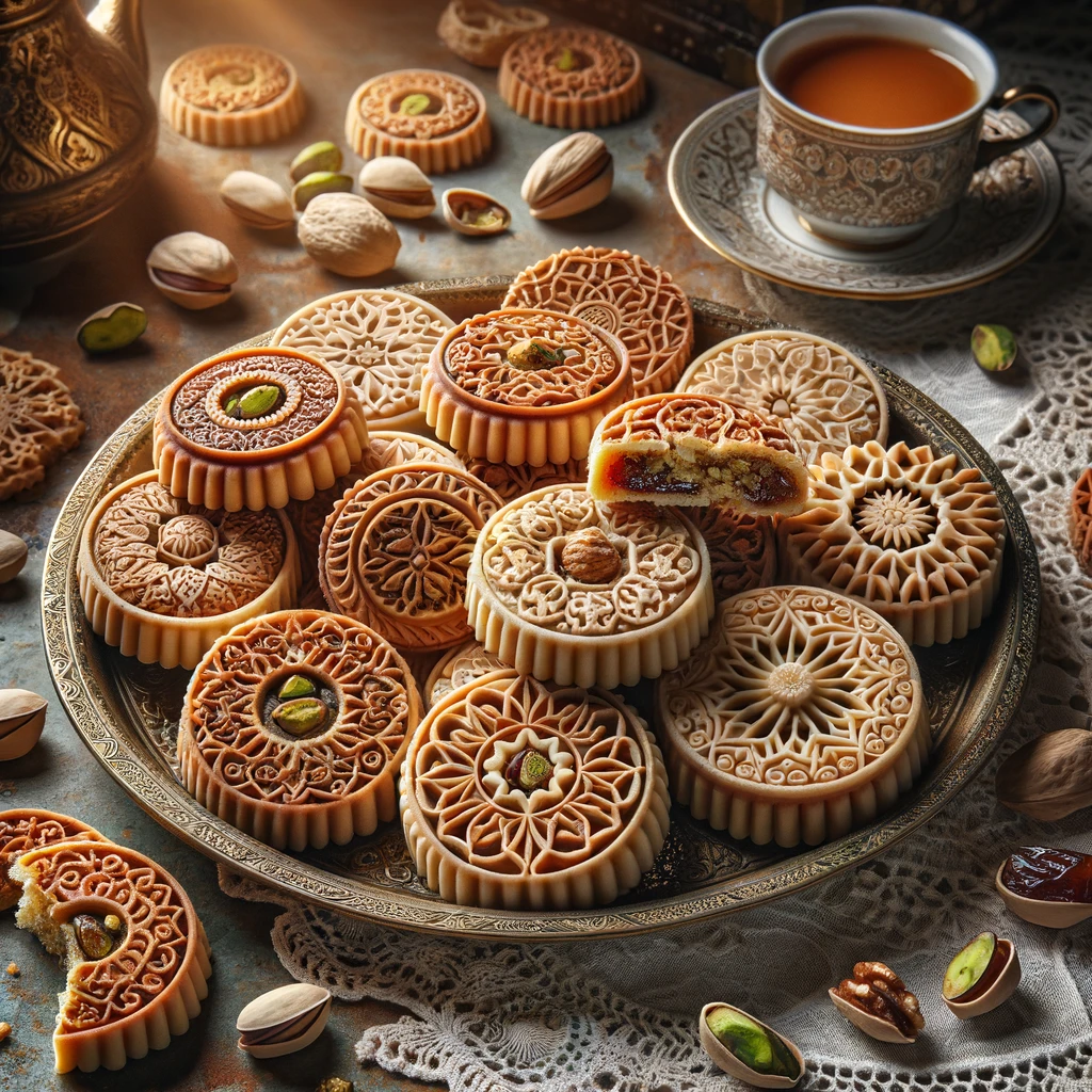 Maamoul Middle Eastern Stuffed Cookies