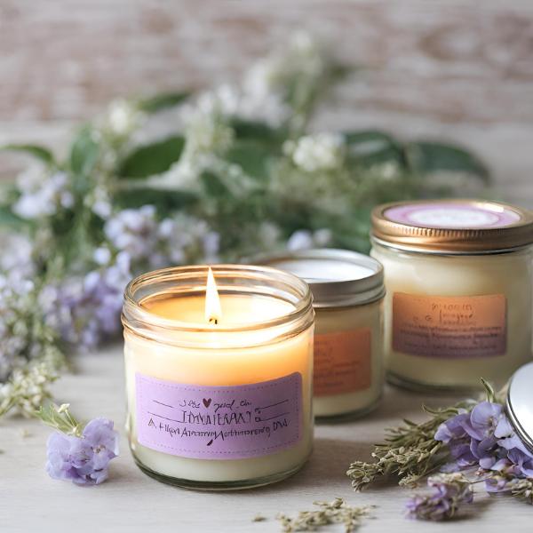 Mothers Day Gift Ideas DIY Aromatherapy Candles