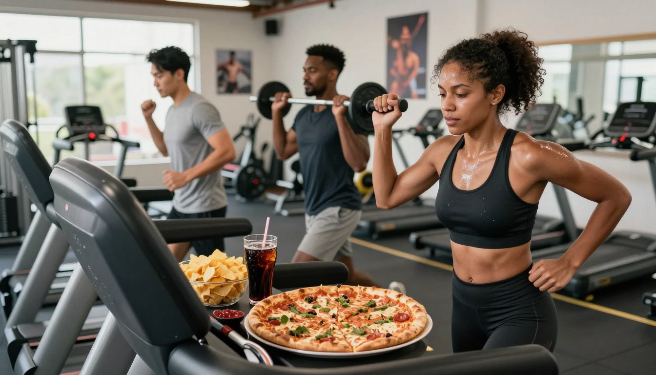 You can out exercise a bad diet