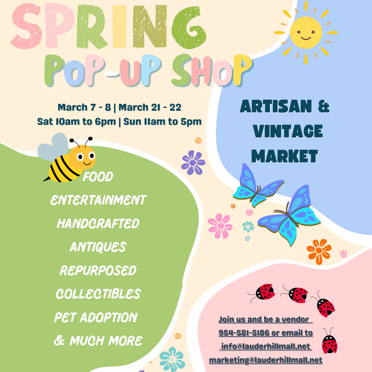 Spring Pop-Up Shop - March 2026